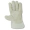 Magid Leather Palm Gloves, Wing Thumb, Gray, Large, 12 PK TB726E - alternate 3